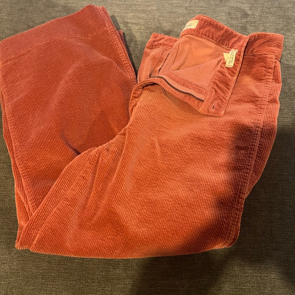Madewell slim wide leg Emmett crop size 30